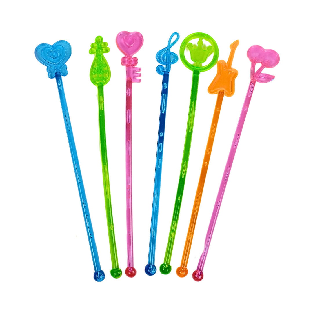 COLHER / ENFEITE PARA DRINKS - FORMATOS DIVERSOS